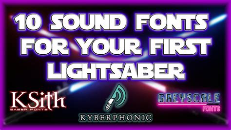 If your lightsaber doesn't have a <b>Proffie</b> soundboard, it won't look the same. . Free sound fonts proffie